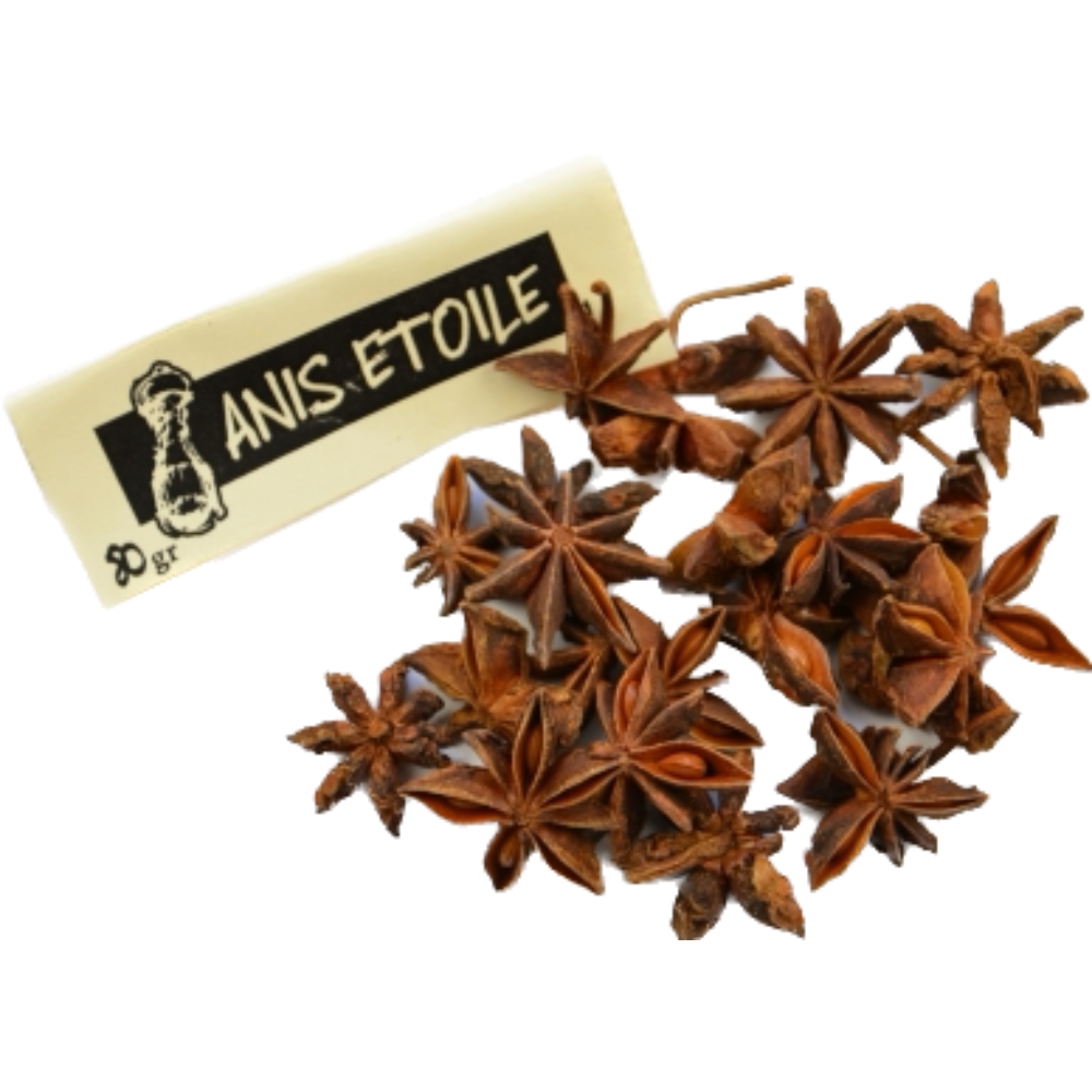 ▢ Anis étoilé entier