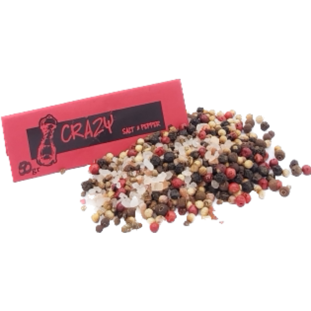 ▢ Crazy salt and pepper