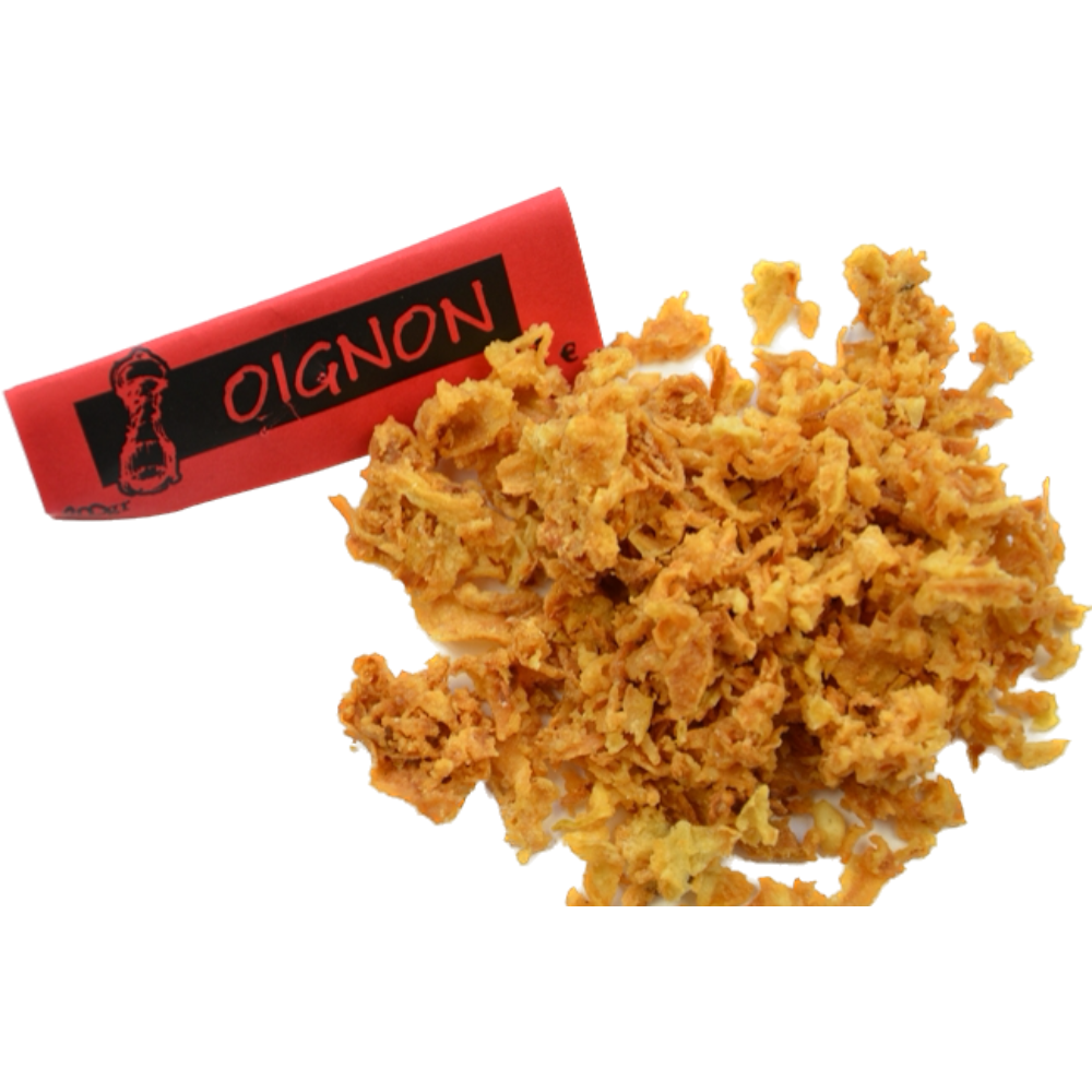 ▢  Oignons frits