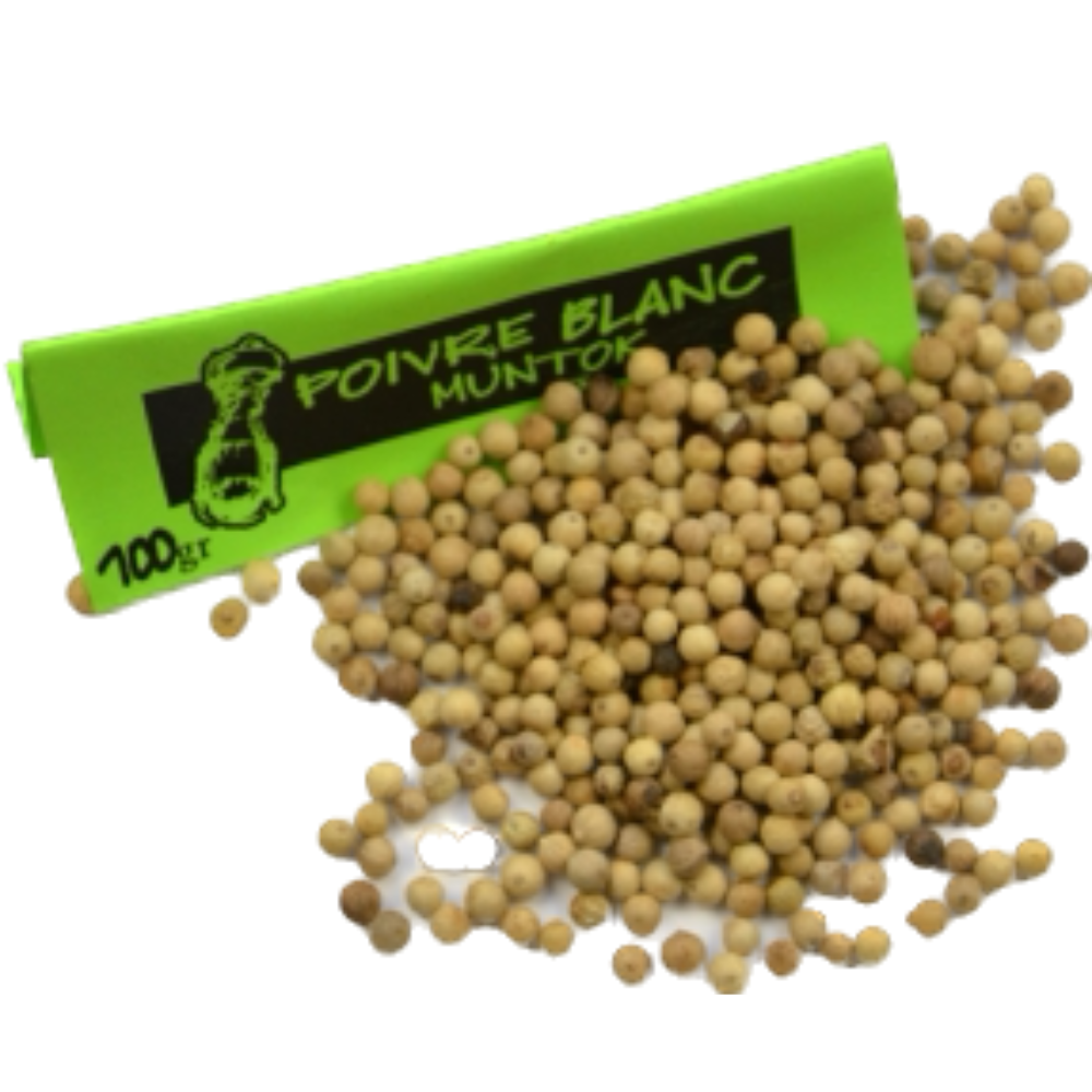 ▢ Poivre blanc grains