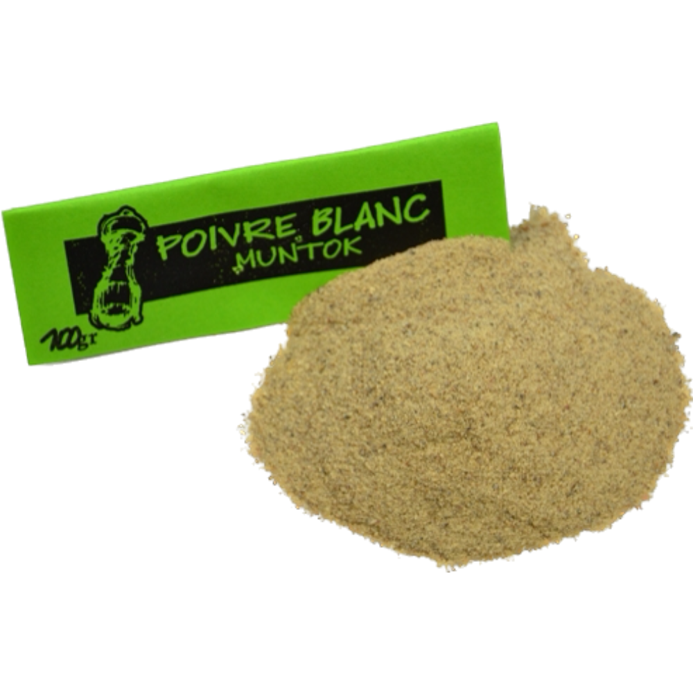 ▢ Poivre blanc moulu
