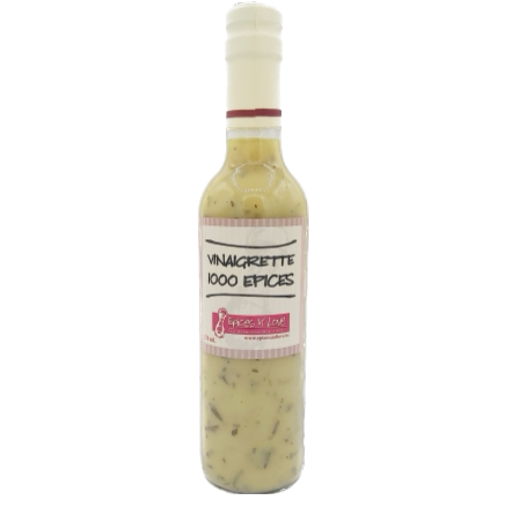 ▢ Vinaigrette 1000 épices 375ml